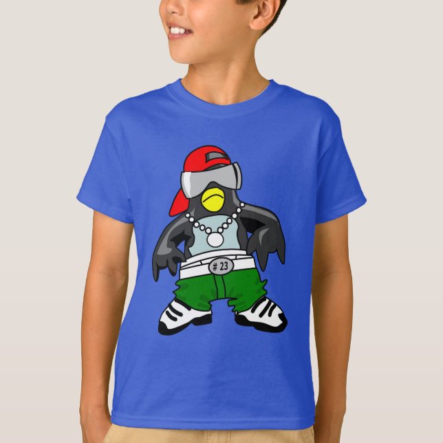 Camiseta Pingüino del golpeador (Anverso)
