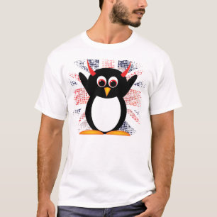 Camiseta Pingüino del mal de Union Jack