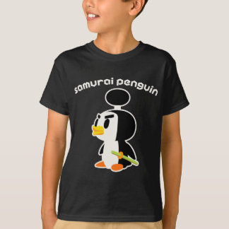 Camiseta Pingüino del samurai