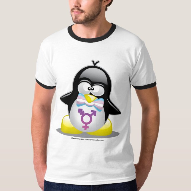Camiseta Pingüino del transexual (Anverso)