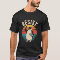 Pingüino Divertido Resiste Protesta Contra Arancel