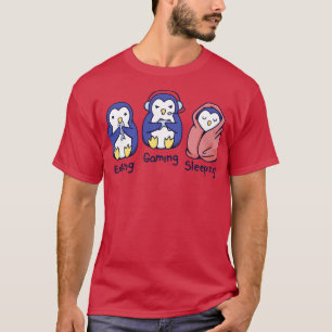 Camiseta Pingüino dormido para jugar