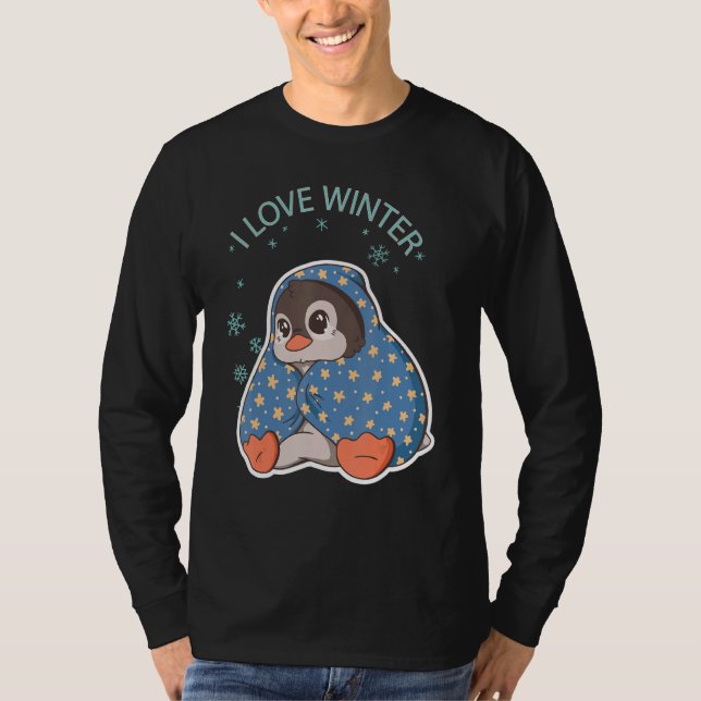 Camiseta Pingüino dulce como el azúcar (Anverso)