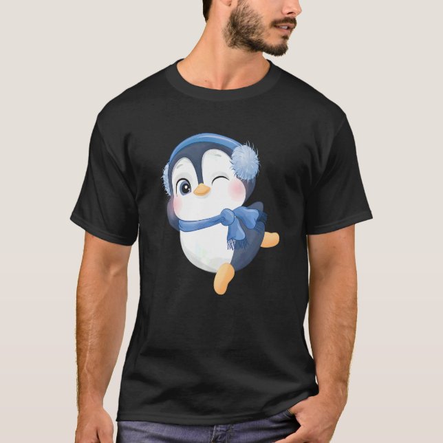 Camiseta Pingüino dulce de azúcar (Anverso)