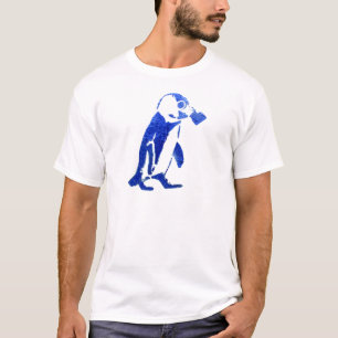 Camiseta Pingüino en careta antigás