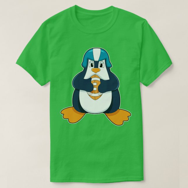 Camiseta Pingüino en Deportes (Diseño del anverso)