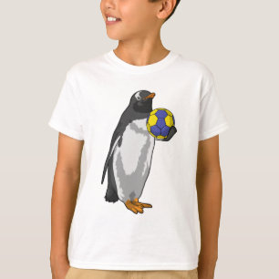 Camiseta Pingüino en deportes de balonmano