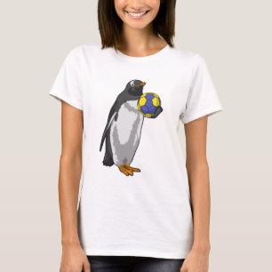 Camiseta Pingüino en deportes de balonmano