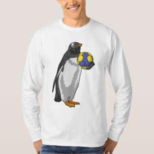 Camiseta Pingüino en deportes de balonmano