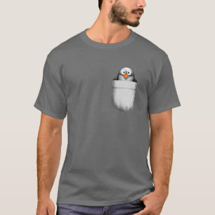 Camiseta Pingüino en el bolsillo