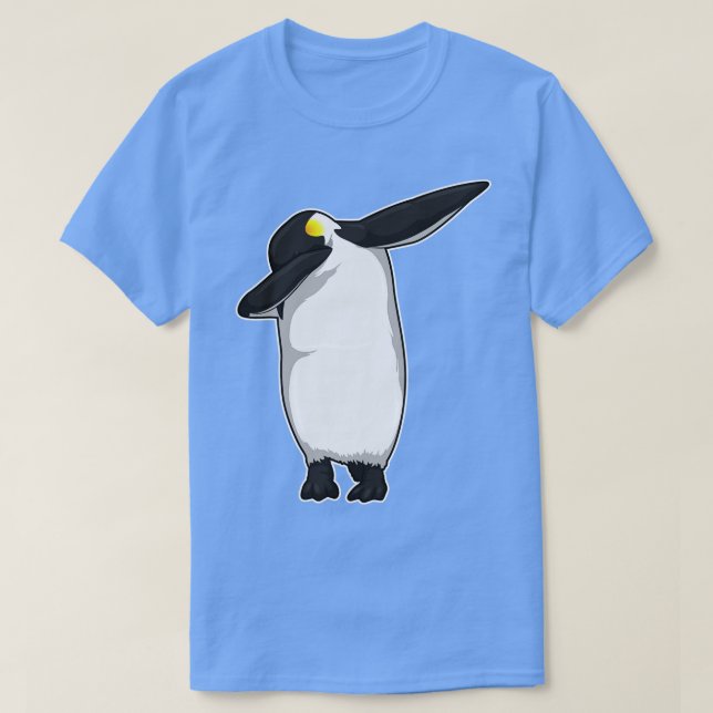 Camiseta Pingüino en Hip Hop Dance Dab (Diseño del anverso)