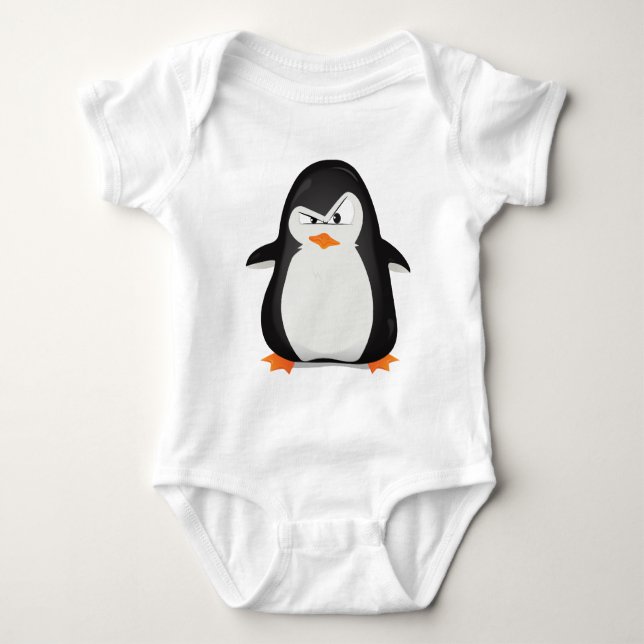 Camiseta Pingüino enojado (Anverso)