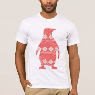 Camiseta Pingüino festivo