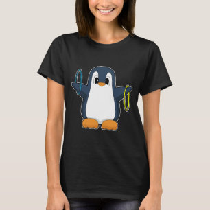 Camiseta Pingüino Fitness Gimnasia Deportes