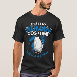 Camiseta Pingüino funda Humana