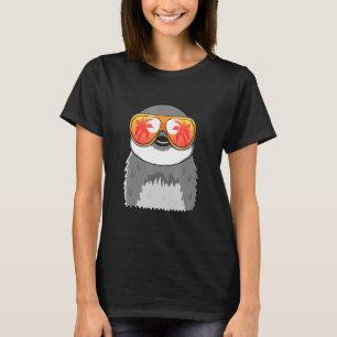 Camiseta Pingüino Gafas de Sol Playa Fiesta Pingüino