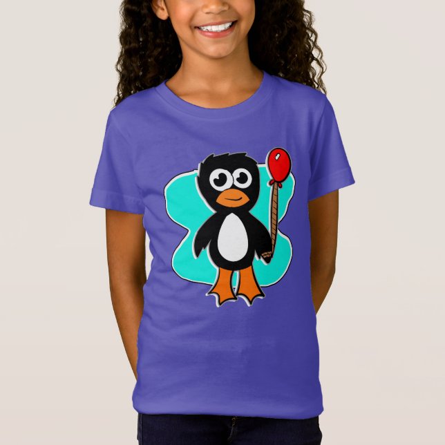 Camiseta Pingüino Globo (Anverso)