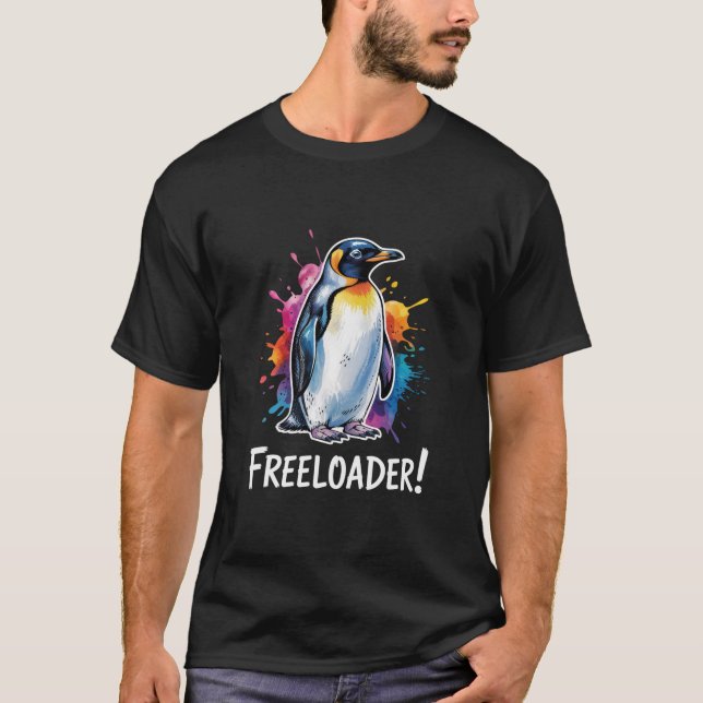 Camiseta Pinguino Gorrón Resistir Política (Anverso)