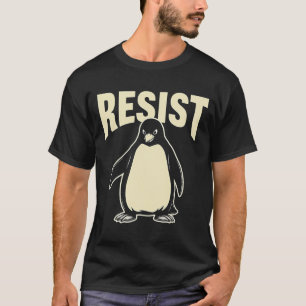 Camiseta Pingüino gracioso resiste a los pingüinos de Guay