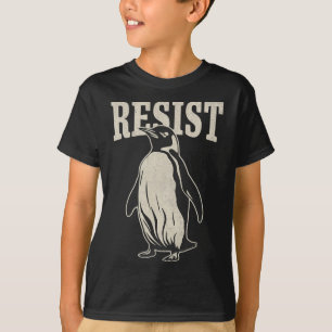 Camiseta Pingüino gracioso resiste a los pingüinos de Guay
