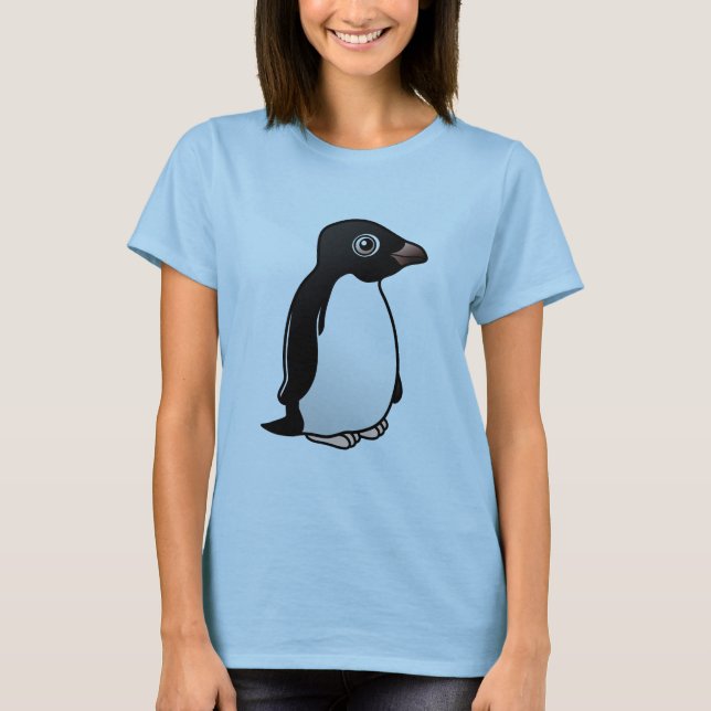 Camiseta Pingüino lindo de Adelie (Anverso)