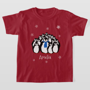 Camiseta Pingüino Lindo Personalizado