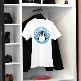 Camiseta Pingüino lindo, vibraciones frías de invierno