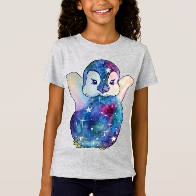 Camiseta Pingüino llamado Button (Anverso)