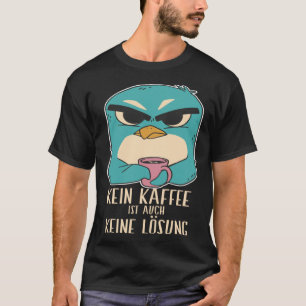 Camiseta Pingüino molesto café espresso hombres mujeres