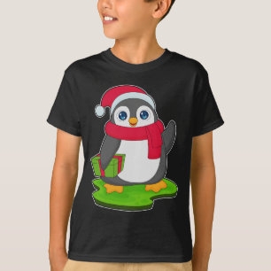 Camiseta Pingüino Navidad Scarf