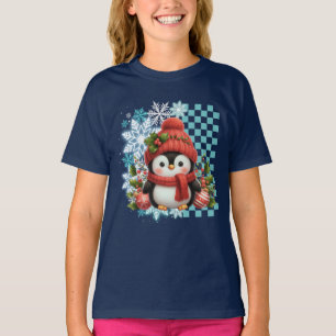 Camiseta Pingüino Navidades