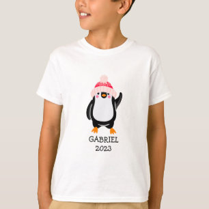 Camiseta Pingüino Navidades burdos y personalizados en Gorr