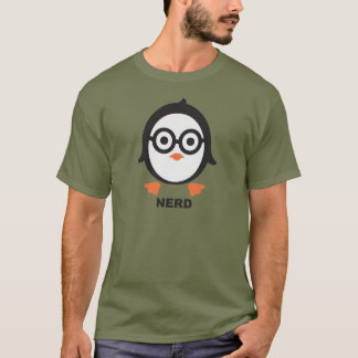 Camiseta Pingüino - nerd - penguin
