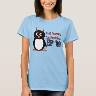 Camiseta Pingüino para el presidente '08