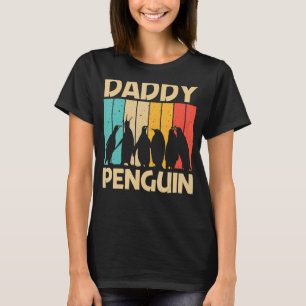 Camiseta Pingüino Para Hombres Pingüino Retro Animal De Páj