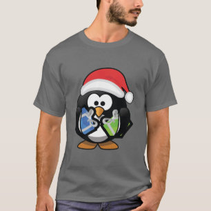 Camiseta Pingüino Personalizado Con Regalos