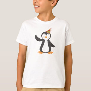 Camiseta Pingüino, Pingüino Infantil, Pingüino Con Gorra Fi