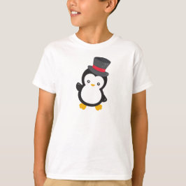 Camiseta Pingüino, Pingüino, Sombrero Superior