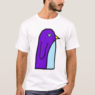 Camiseta Pingüino púrpura