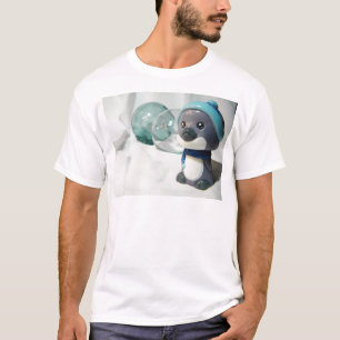 Camiseta Pingüino púrpura I