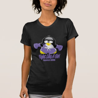 Camiseta Pingüino que lucha de ADHD