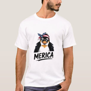 Camiseta Pingüino resiste a los pingüinos en protesta contr