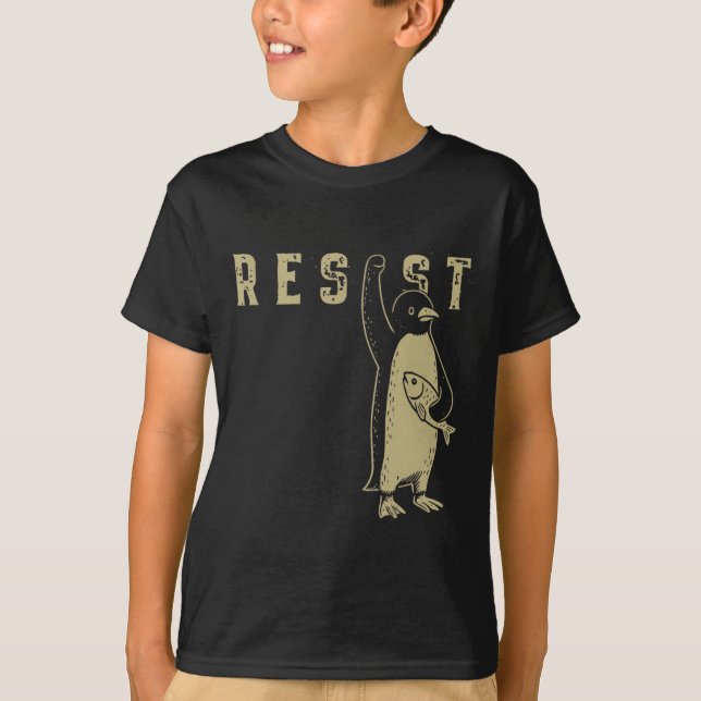 Camiseta Pingüino resistente 3 (Anverso)