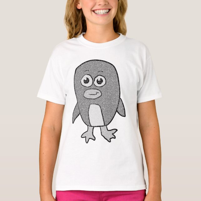 Camiseta Pingüino Retro (Anverso)