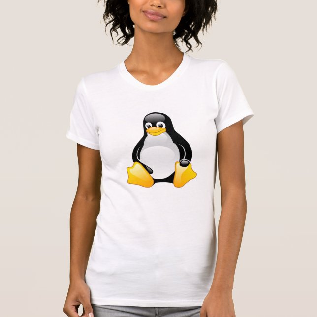 Camiseta ¡pingüino, roca de los pingüinos! (Anverso)