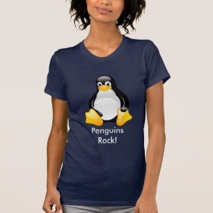 Camiseta ¡pingüino, roca de los pingüinos!