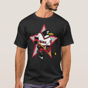 Camiseta Pingüino Rojo 1990&x27;s Pingüinos Ruso Pullover