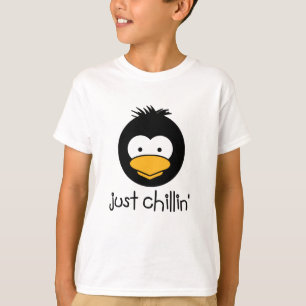 Camiseta pingüino sólo chillin