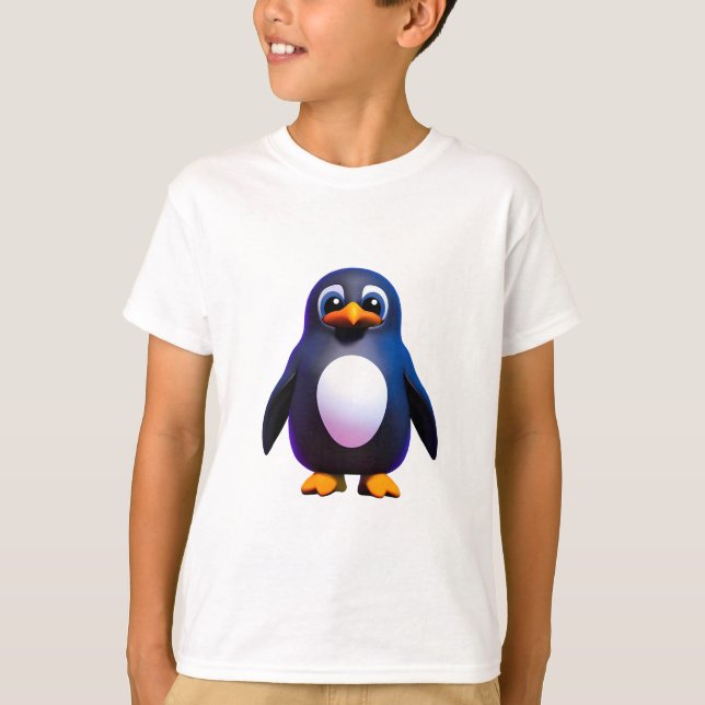 Camiseta Pingüino T-Shirt (Anverso)