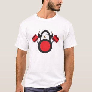 Camiseta Pingüino Tambor conjunto Música